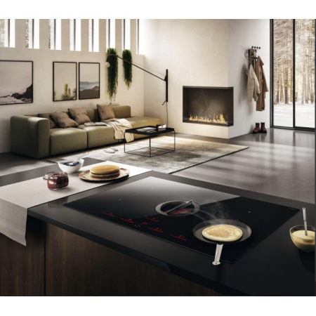 Индукционная варочная панель со встроенной вытяжкой Elica NikolaTesla  SWITCH BL/F/83 А-3